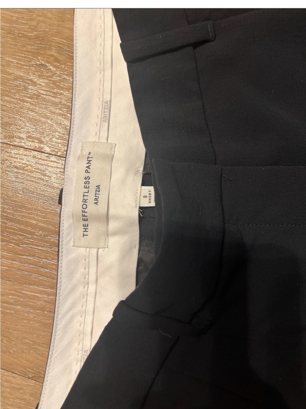 Aritzia Black The Effortless Pant - Women's Tailored Trousers